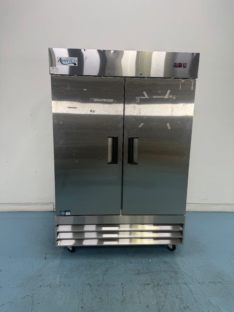 Image of Avantco Double Door Reach In Refrigerator